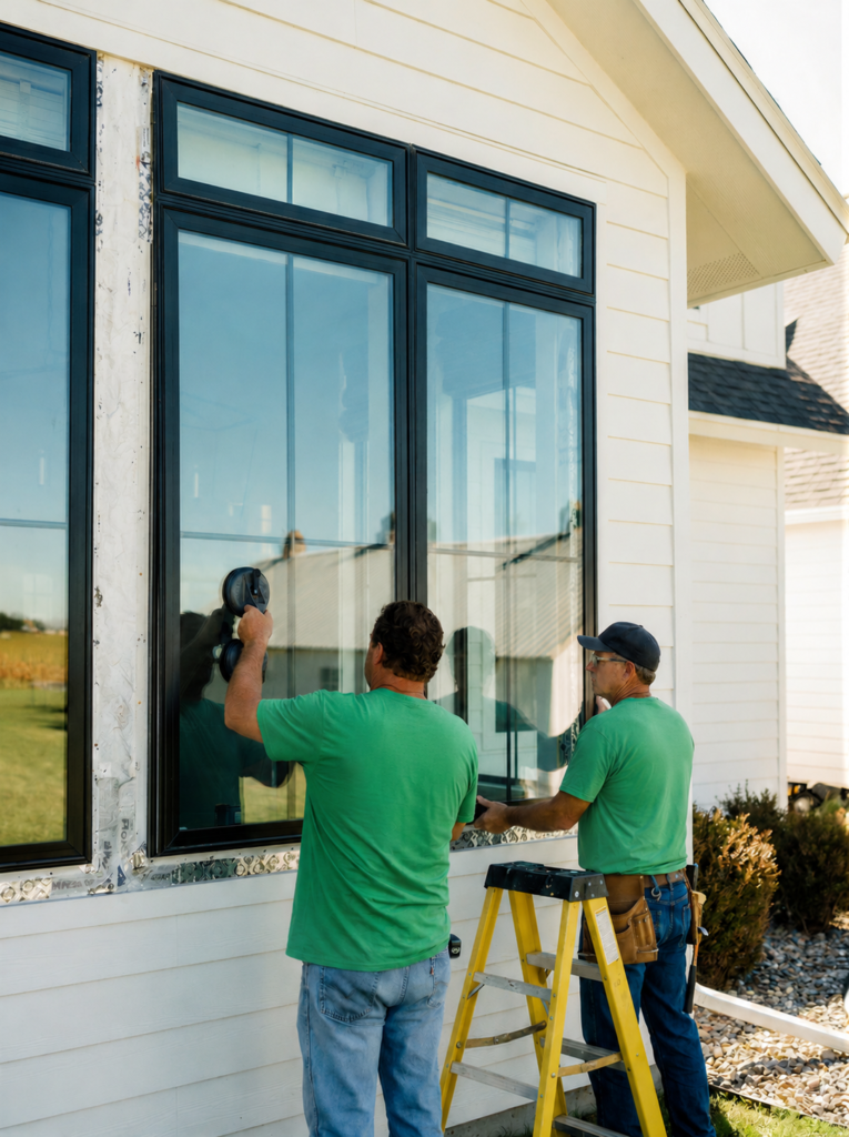 Professional window installation in Sugar Land Texas